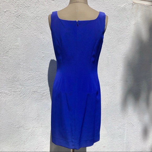Vintage Azure Blue Minidress - Picture 2 of 4